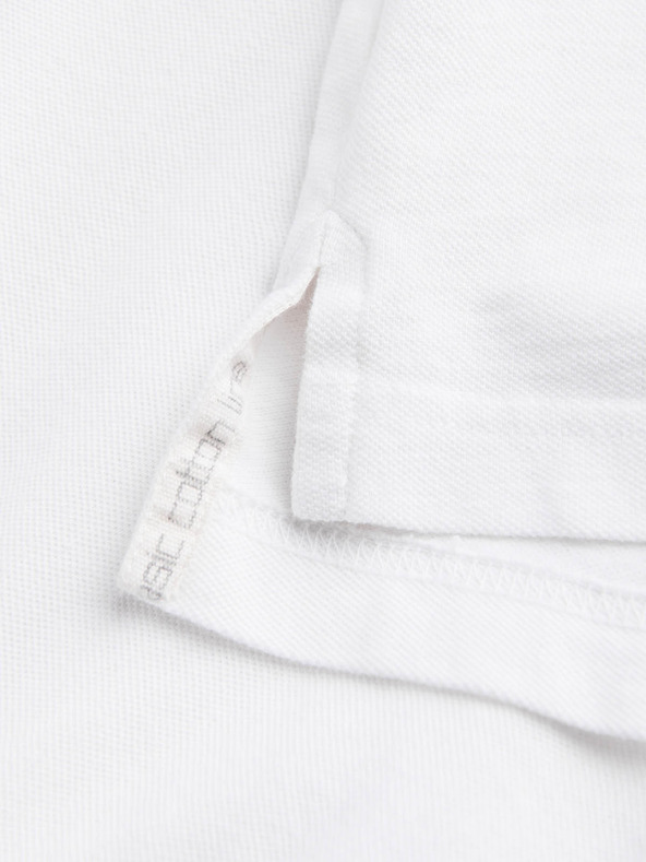 Ombre Clothing Fehér férfi alap póló póló Ombre Clothing