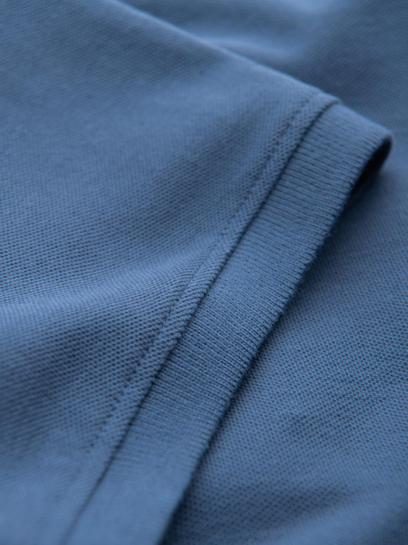 Ombre Clothing Kék férfi alap póló póló Ombre Ruházat