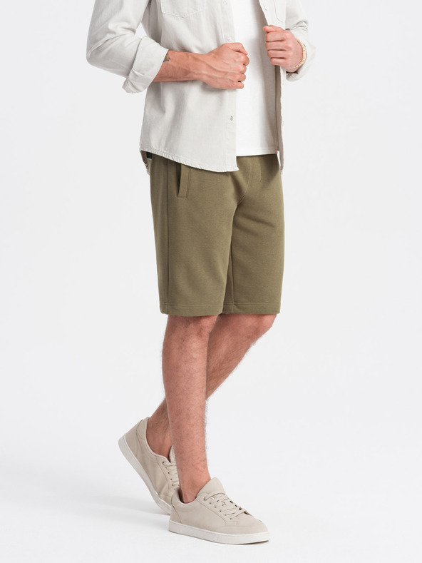 Ombre Clothing Zöld férfi alap tréningnadrág Ombre Ruházat