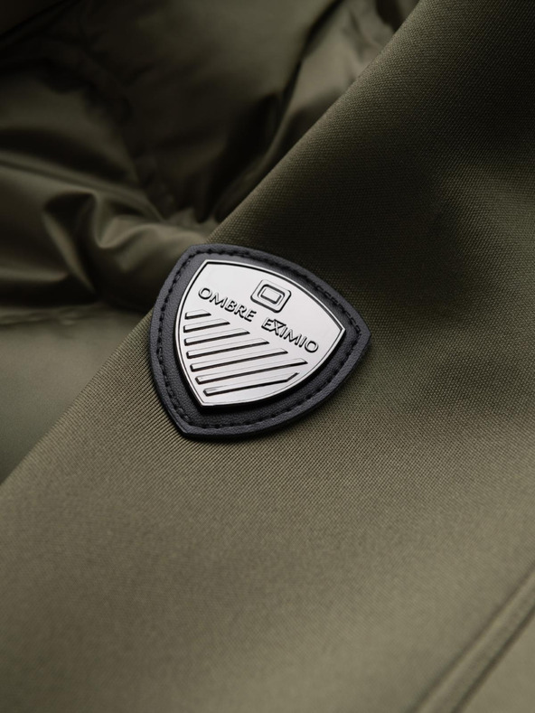 Ombre Clothing Férfi steppelt bomberdzseki Ombre Ruházat