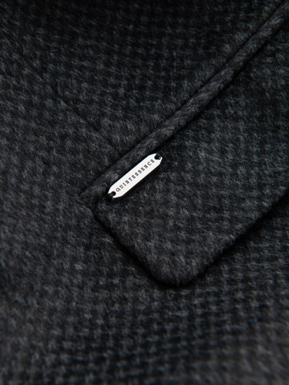 Ombre Clothing Ombre Clothing V2 OM-COWC-0121 Férfi gyapjúkeverékből készült, gombos férfi kabát