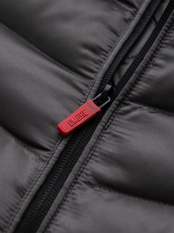 Ombre Clothing Könnyen szigetelt férfi steppelt kabát Ombre ruházat