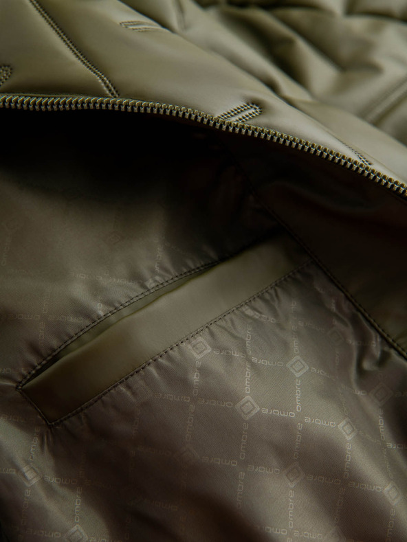 Ombre Clothing Férfi bomber dzseki dombornyomással Ombre Clothing Ombre Clothing