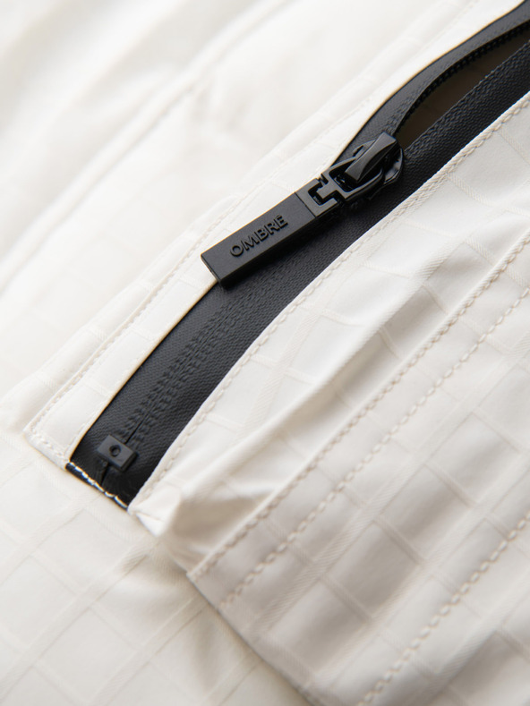 Ombre Clothing Férfi szabadtéri hosszú parka dzseki Ombre ruházat