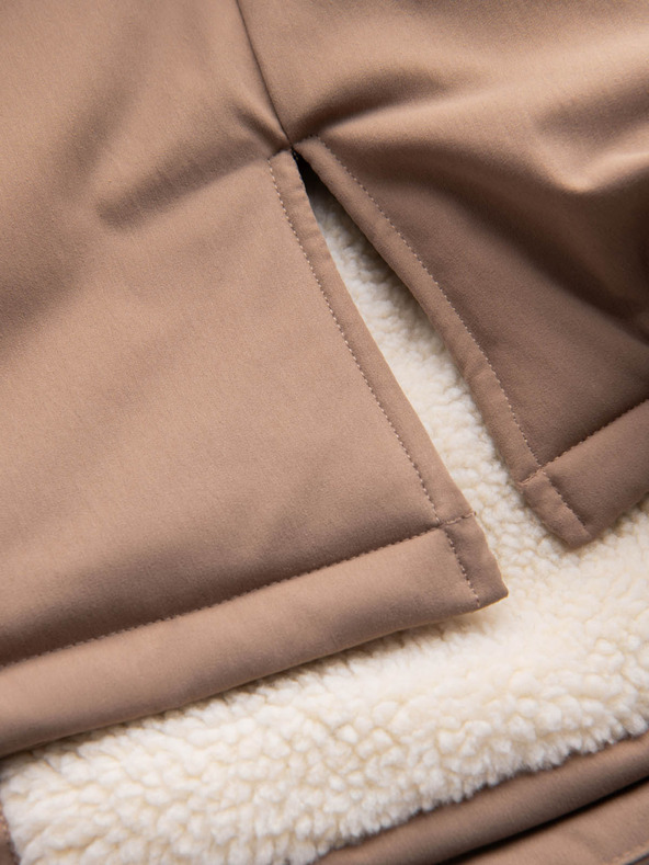 Ombre Clothing Férfi hosszú parka kabát Ombre Clothing