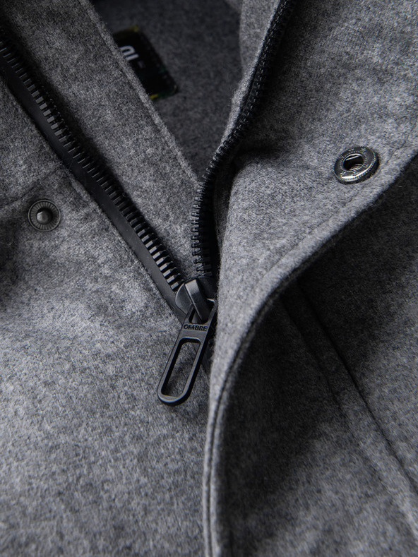 Ombre Clothing Férfi kapucnis dzseki Ombre ruházat