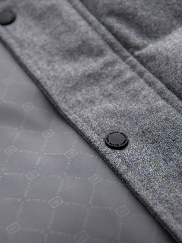 Ombre Clothing Férfi kapucnis dzseki Ombre ruházat