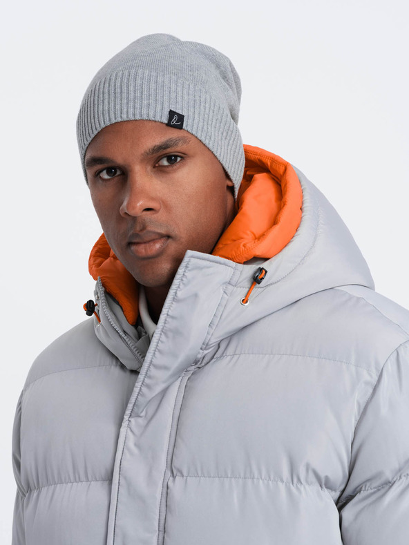 Ombre Clothing Férfi pamut kötött téli sapka Ombre ruházat