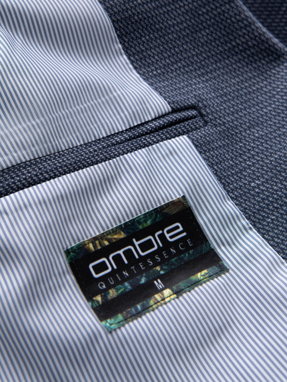 Ombre Clothing Férfi strukturált kötött kötött kötött kabát Ombre ruházat