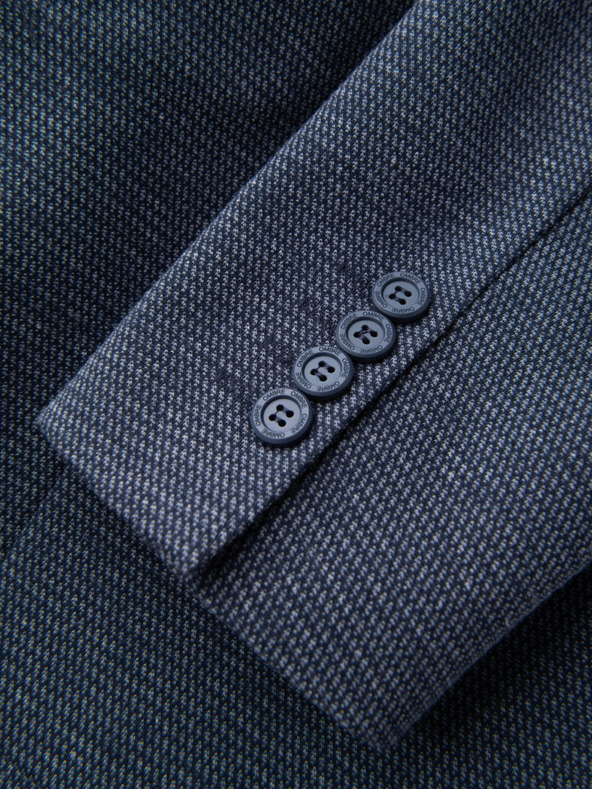 Ombre Clothing Férfi strukturált kötött kötött kötött kabát Ombre ruházat