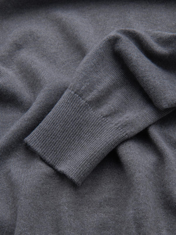 Ombre Clothing Klasszikus férfi kerek nyakú pulóver Ombre ruházat