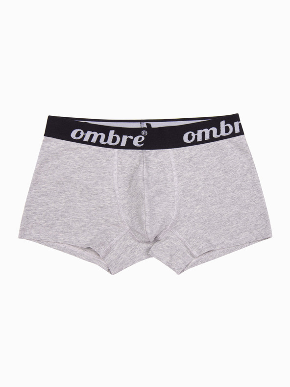 Ombre Clothing Szürke férfi boxeralsó - 3 csomag Ombre ruházat U159