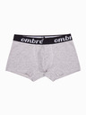 Ombre Clothing Szürke férfi boxeralsó - 3 csomag Ombre ruházat U159