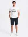 Ombre Clothing Fekete férfi alap tréningnadrág Ombre ruházat