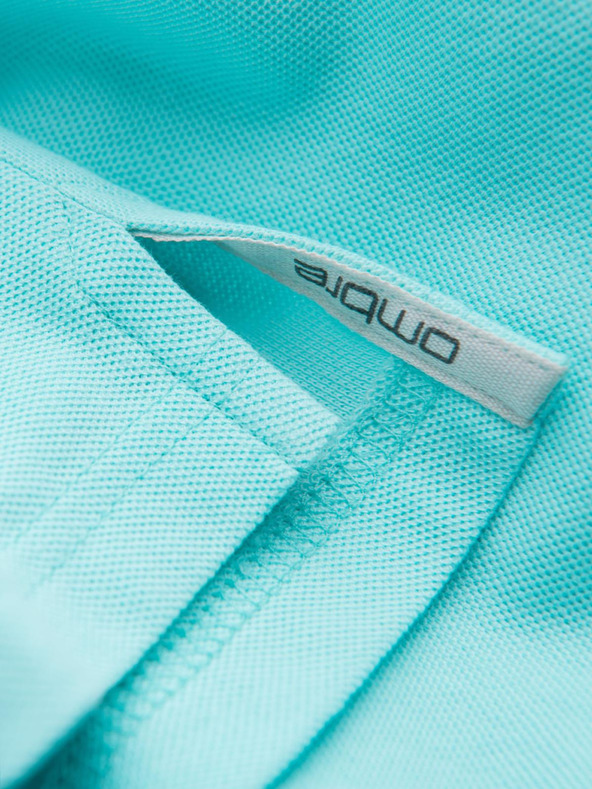 Ombre Clothing Menta férfi alap póló póló Ombre ruházat