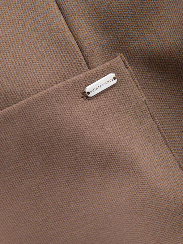 Ombre Clothing Bézs férfi blézer zsebekkel Ombre ruházat