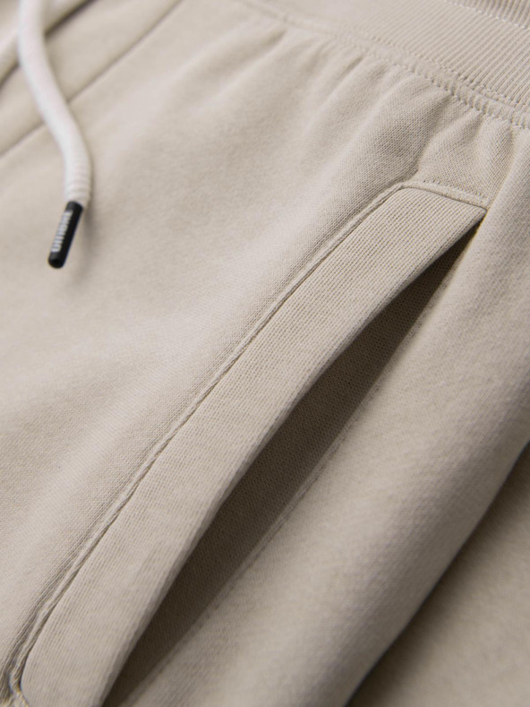 Ombre Clothing Bézs férfi jogger melegítőnadrág Ombre Ruházat