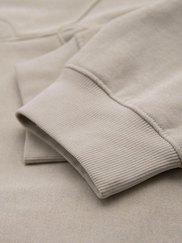 Ombre Clothing Bézs férfi jogger melegítőnadrág Ombre Ruházat