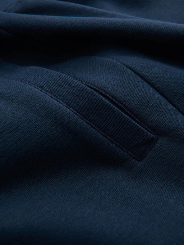 Ombre Clothing Sötétkék férfi alap Sweat Shorts Ombre ruházat