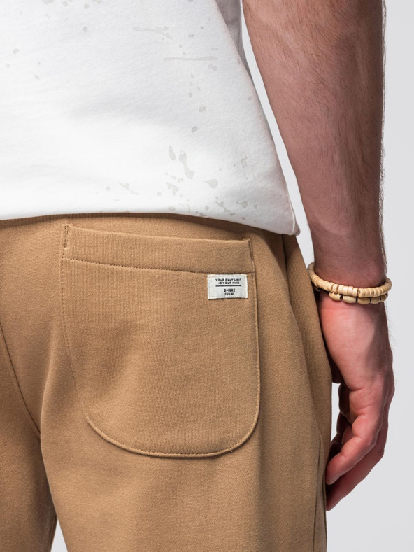 Ombre Clothing Barna férfi jogging nadrág Ombre Ruházat