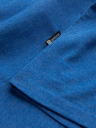 Ombre Clothing Kék férfi kerek nyakú póló Ombre Ruházat Ombre Clothing