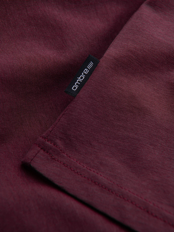 Ombre Clothing Férfi klasszikus pamut BASIC póló Ombre ruházat