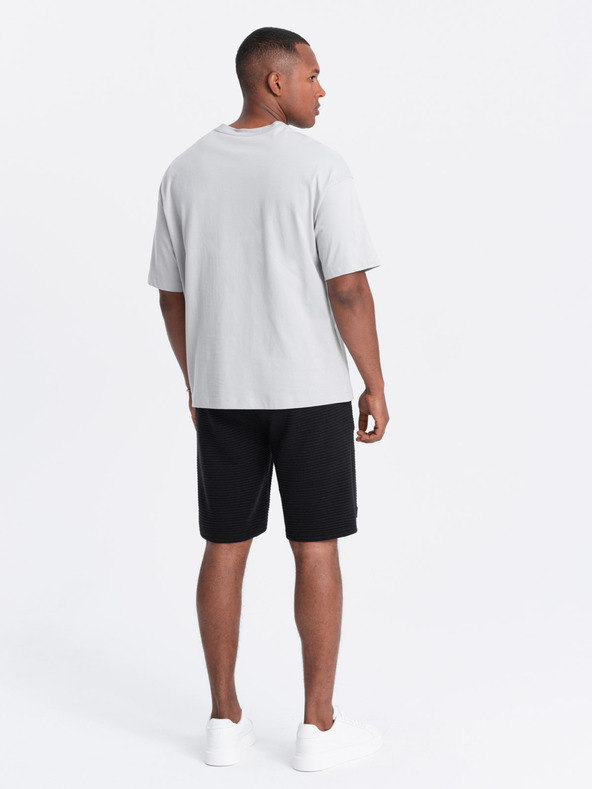 Ombre Clothing Férfi kötött rövid melegítőnadrág Ottoman Ombre ruházat