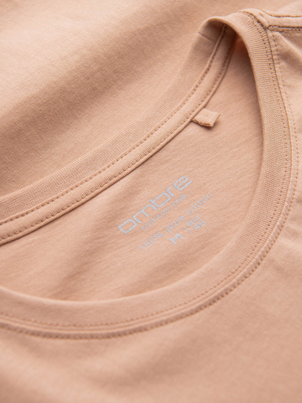 Ombre Clothing Férfi klasszikus pamut BASIC póló Ombre ruházat