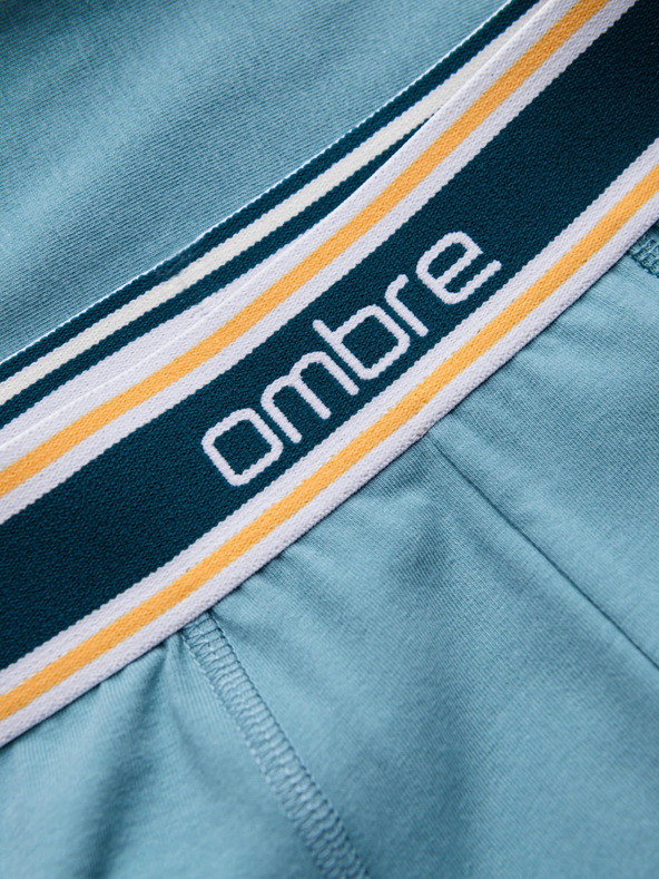 Ombre Clothing Klasszikus férfi boxeralsó dekoratív elasztikus derékszíjjal Ombre Clothing