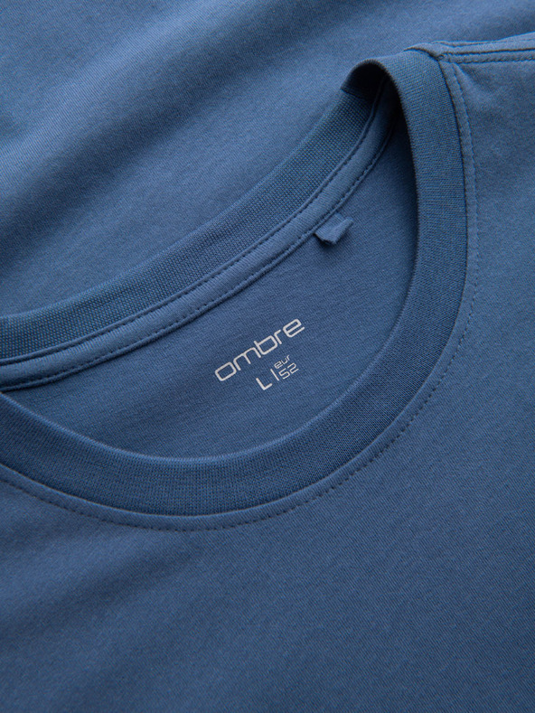 Ombre Clothing Férfi pamut póló Ombre zsebnyomtatással Ombre Streetstyle Ombre ruházat