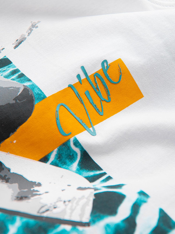 Ombre Clothing Férfi nyári hangulatú nyomtatott pamut tank top Ombre ruházat Ombre ruházat