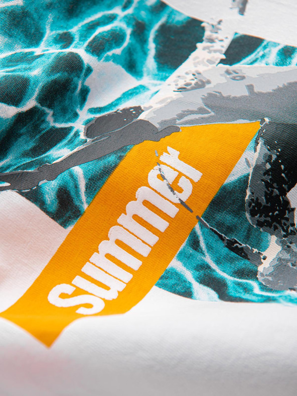 Ombre Clothing Férfi nyári hangulatú nyomtatott pamut tank top Ombre ruházat Ombre ruházat