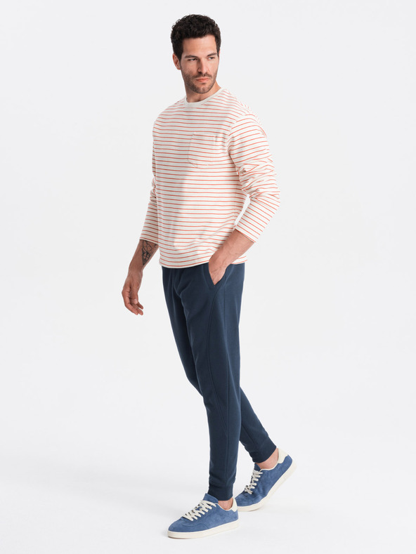 Ombre Clothing Férfi pamut melegítőnadrág BASIC Ombre Clothing