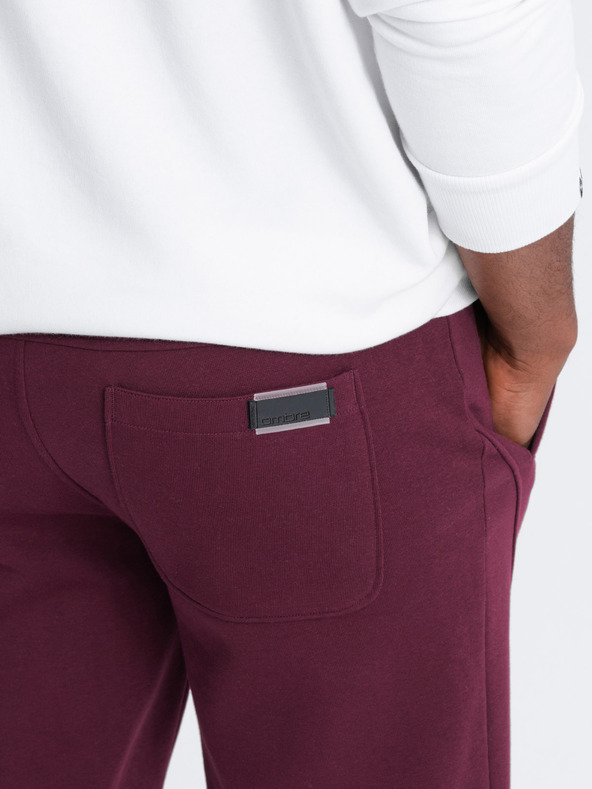 Ombre Clothing Férfi pamut melegítőnadrág BASIC joggers Ombre Clothing