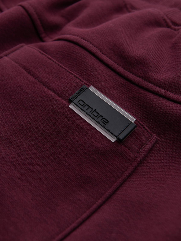 Ombre Clothing Férfi pamut melegítőnadrág BASIC joggers Ombre Clothing