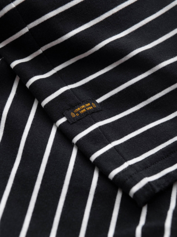 Ombre Clothing Férfi csíkos póló foltos Ombre ruházat