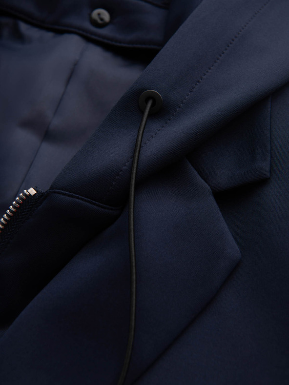 Ombre Clothing Férfi kabát kivehető béléssel és kapucnival Ombre Ruházat