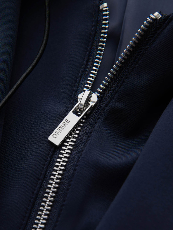 Ombre Clothing Férfi kabát kivehető béléssel és kapucnival Ombre Ruházat