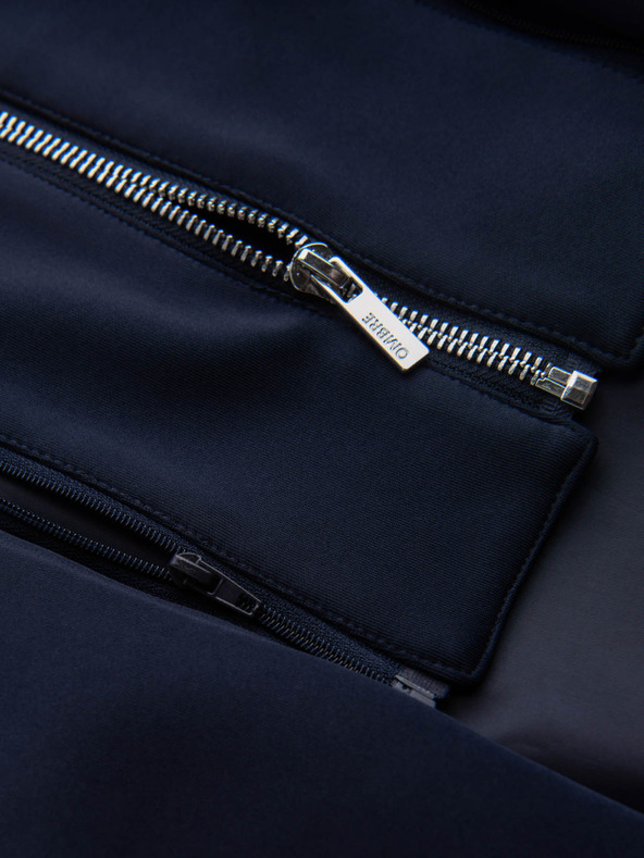 Ombre Clothing Férfi kabát kivehető béléssel és kapucnival Ombre Ruházat