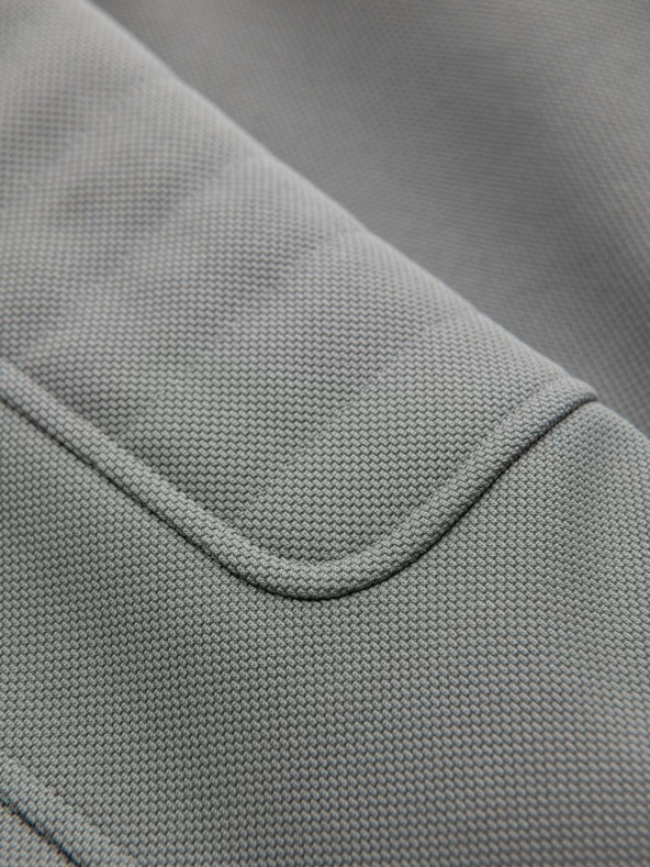 Ombre Clothing Férfi kabát zsebekkel és gallérral Ombre Clothing