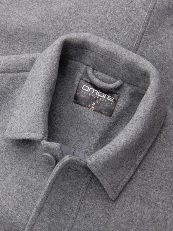 Ombre Clothing Férfi könnyű gyapjúkabát Ombre Clothing V2 OM-JANP-0199 OM-JANP-0199