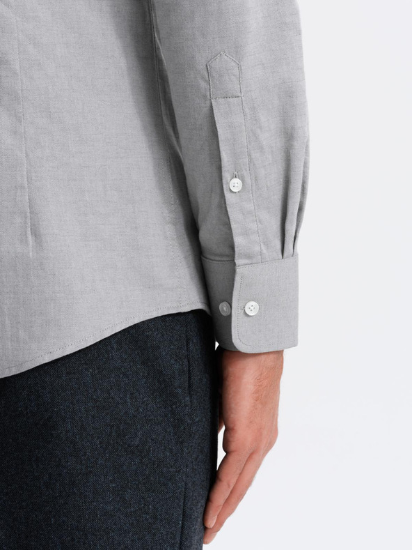 Ombre Clothing Férfi Ombre Clothing SLIM FIT V2 OM-SHCS-0174 férfi ing OM-SHCS-0174