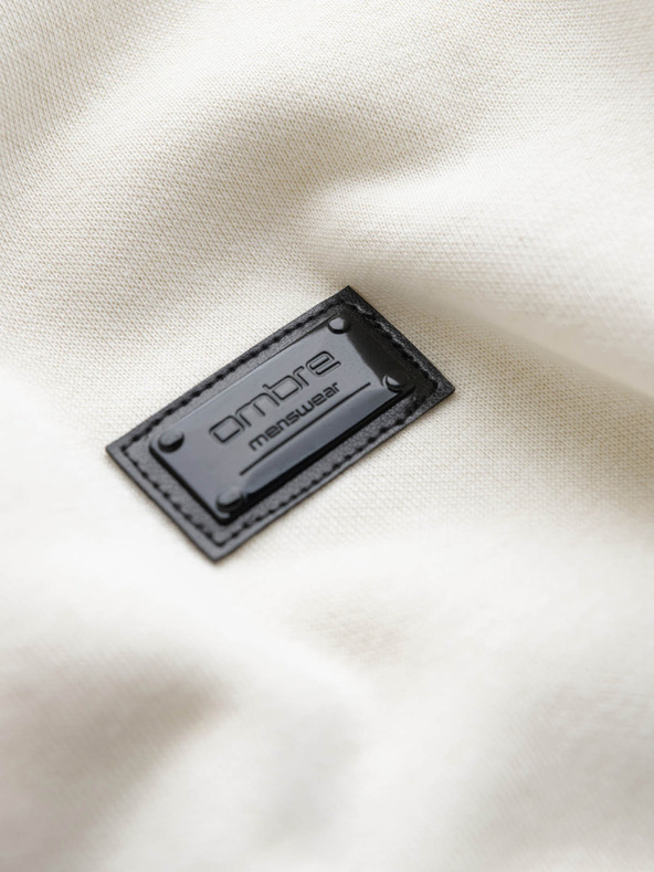 Ombre Clothing Férfi vízálló kapucnis pulóver Ombre Clothing V2 OM-SSNZ-0136 OM-SSNZ-0136