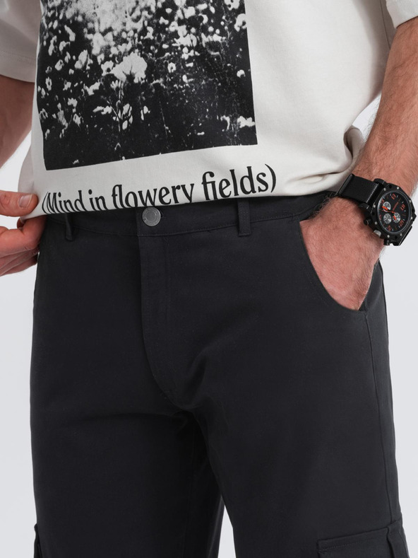 Ombre Clothing Férfi Ombre Ruházat STRAIGHT LEG CARGO V4 OM-PACG-0197