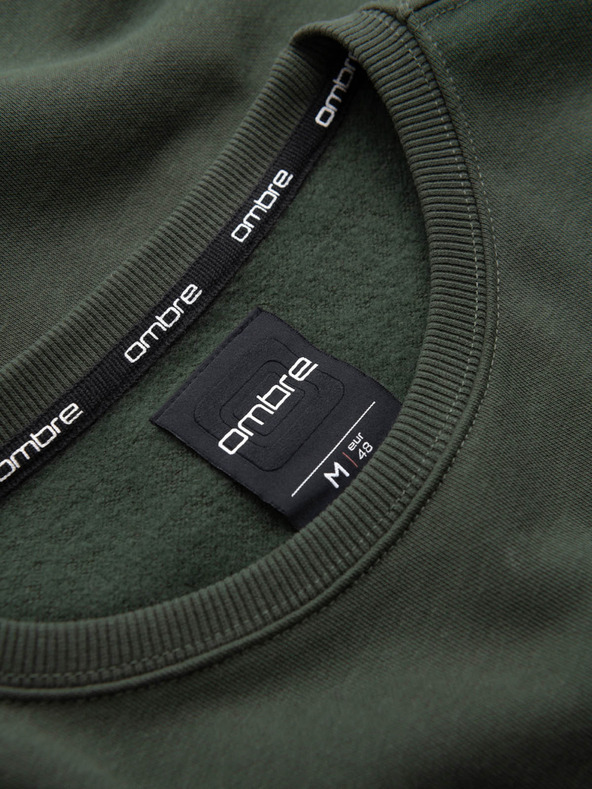 Ombre Clothing Férfi vízálló kapucnis pulóver Ombre Clothing V4 OM-SSNZ-0136 OM-SSNZ-0136