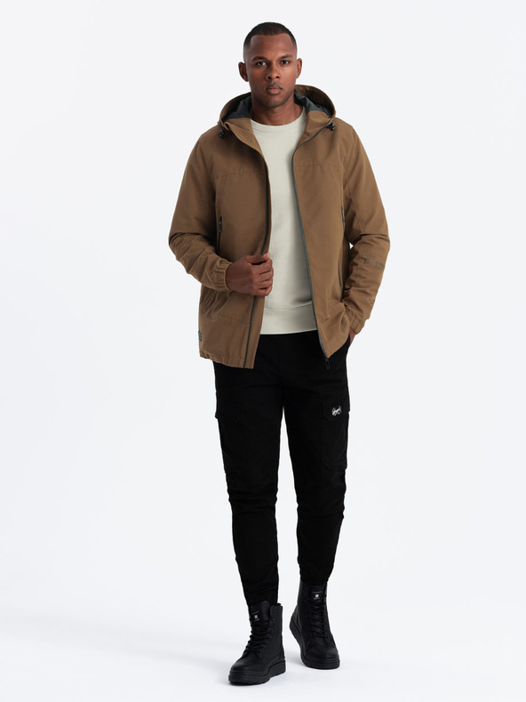 Ombre Clothing Férfi kapucnis dzseki Ombre Clothing V2 OM-JANP-0191 OM-JANP-0191