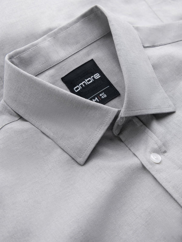 Ombre Clothing Férfi Ombre Clothing SLIM FIT póló V2 OM-SHCS-0175 OM-SHCS-0175