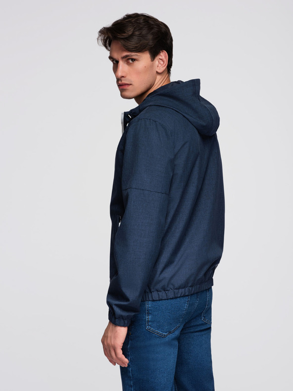 Ombre Clothing Férfi könnyű, gyapjúval bélelt sportdzseki Ombre Ruházat