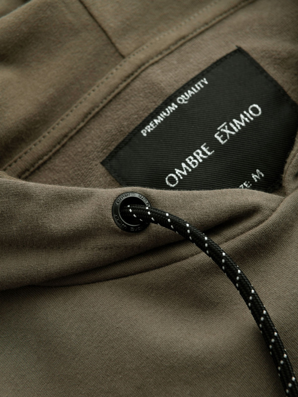 Ombre Clothing Férfi kenguru kapucnis pulóver Ombre Clothing