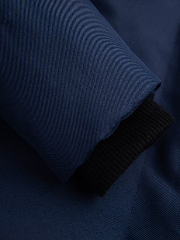 Ombre Clothing Férfi hosszú parka kabát kapucnival Ombre Clothing